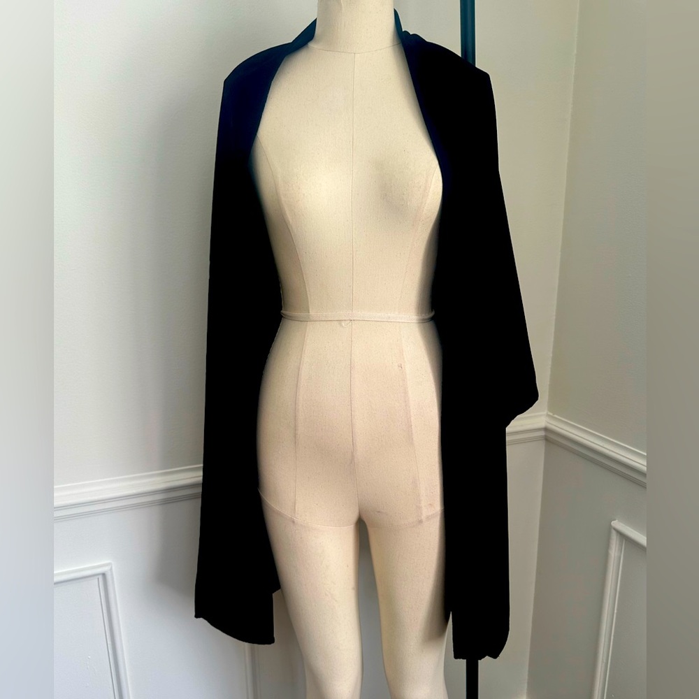 Elegant Black velvet Shawl